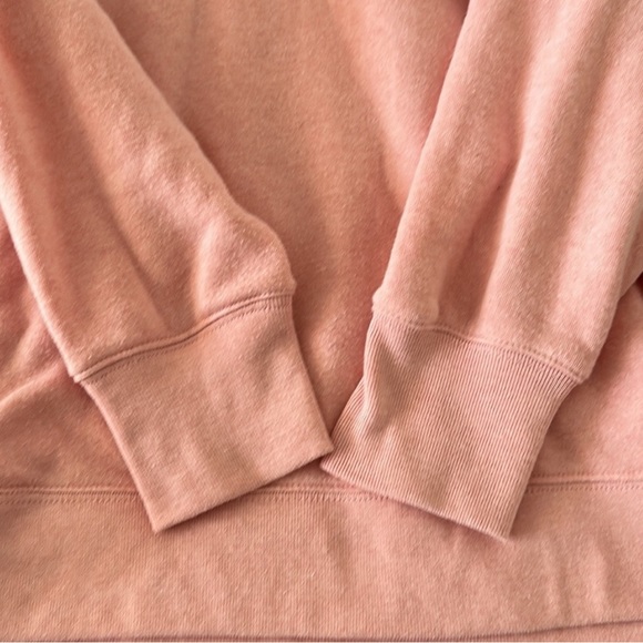 EUC.Wide button-collar in cloudspun fleece. Light cozy perfect transitional top - Picture 6 of 9